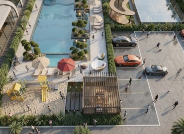 Старт продаж: апартаменты 50-194м², в элитном инвестиционном проекте на первой береговой линии в районе Алании – Махмутлар ID-19109 фото-10