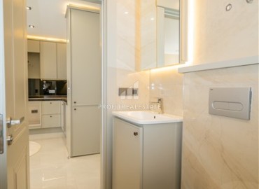 Элегантная двухкомнатная квартира, 42м², в элитной резиденции в 850м от моря в Махмутларе, Алания ID-19113 фото-8