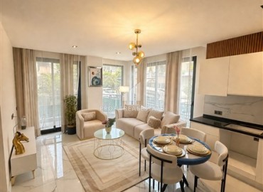 Центр района Оба: квартира 2+1, 90м², в современном комплексе с инфраструктурой в 450м от моря под ВНЖ ID-17354 фото-3