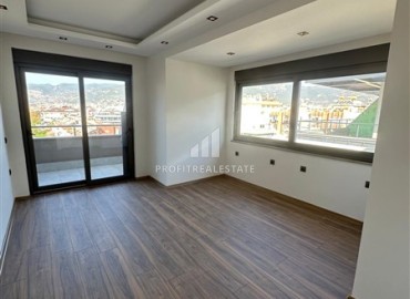 Двухуровневые апартаменты с тремя спальнями,130м², в новостройке с бассейном в 400м от моря в районе Оба, Алания под гражданство ID-18524 фото-6
