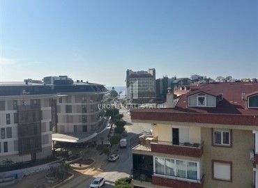 Двухуровневые апартаменты с тремя спальнями,130м², в новостройке с бассейном в 400м от моря в районе Оба, Алания под гражданство ID-18524 фото-14