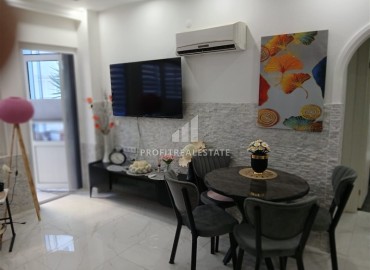 Элегантная квартира с одной спальней, 65м², готовая к проживанию, в 300м от моря в районе Алании - Оба ID-19117 фото-3