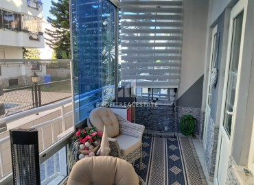 Элегантная квартира с одной спальней, 65м², готовая к проживанию, в 300м от моря в районе Алании - Оба ID-19117 фото-12