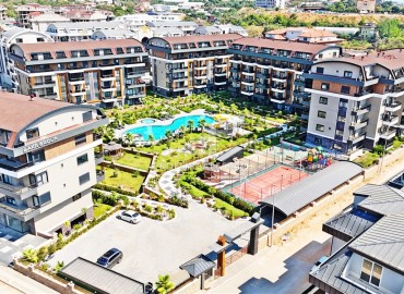 Апартаменты 1+1, 52м², в новом комплексе премиум класса в районе Оба, Алания. ID-19118 фото-1