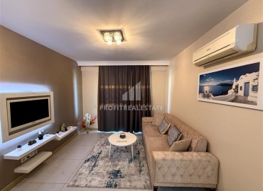 Меблированная квартира 1+1, 45м², в элитной резиденции с отличной локацией в центре Алании под ВНЖ ID-19119 фото-2