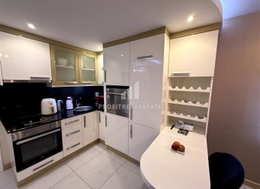Меблированная квартира 1+1, 45м², в элитной резиденции с отличной локацией в центре Алании под ВНЖ ID-19119 фото-3