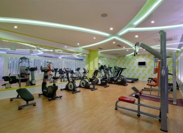 Меблированная квартира 1+1, 45м², в элитной резиденции с отличной локацией в центре Алании под ВНЖ ID-19119 фото-10