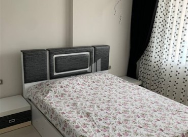 Элегантная квартира 1+1, 55м², на высоком этаже с потрясающим видом в элитном комплексе Махмулара, Алания ID-19125 фото-6