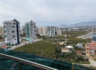 Элегантная квартира 1+1, 55м², на высоком этаже с потрясающим видом в элитном комплексе Махмулара, Алания ID-19125 фото-10