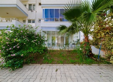 Квартира с двумя спальнями, 85м², без мебели, с выходом в сад в резиденции с бассейном в районе Алании – Оба. ID-19126 фото-20