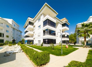 Квартира с двумя спальнями, 85м², без мебели, с выходом в сад в резиденции с бассейном в районе Алании – Оба. ID-19126 фото-22