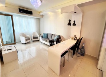 Стильная трехкомнатная квартира, 115м², в элитном комплексе у подножия Торосских гор в Махмутларе, Алания ID-19129 фото-4