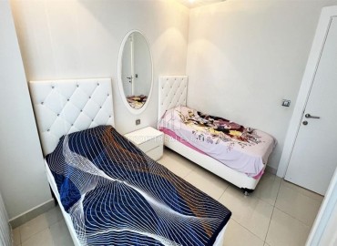 Стильная трехкомнатная квартира, 115м², в элитном комплексе у подножия Торосских гор в Махмутларе, Алания ID-19129 фото-10