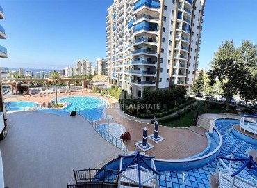 Стильная трехкомнатная квартира, 115м², в элитном комплексе у подножия Торосских гор в Махмутларе, Алания ID-19129 фото-18