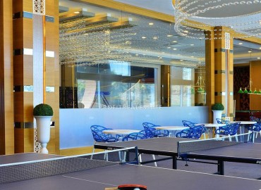 Стильная трехкомнатная квартира, 115м², в элитном комплексе у подножия Торосских гор в Махмутларе, Алания ID-19129 фото-23