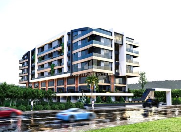 Инвестиционный проект: линейные квартиры и дуплексы, 60-175м², с рассрочкой от застройщика в Анталии, Сарысу ID-19131 фото-1