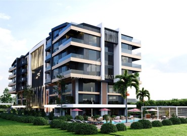 Инвестиционный проект: линейные квартиры и дуплексы, 60-175м², с рассрочкой от застройщика в Анталии, Сарысу ID-19131 фото-12