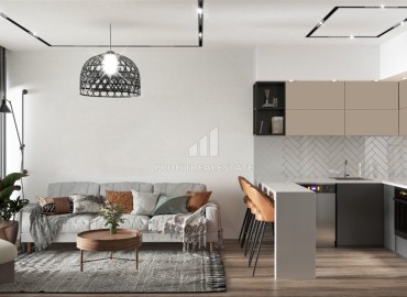 Инвестиционный проект: линейные квартиры и дуплексы, 60-175м², с рассрочкой от застройщика в Анталии, Сарысу ID-19131 фото-21