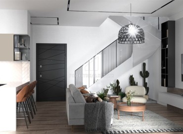 Инвестиционный проект: линейные квартиры и дуплексы, 60-175м², с рассрочкой от застройщика в Анталии, Сарысу ID-19131 фото-27