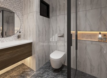 Инвестиционный проект: линейные квартиры и дуплексы, 60-175м², с рассрочкой от застройщика в Анталии, Сарысу ID-19131 фото-28