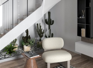 Инвестиционный проект: линейные квартиры и дуплексы, 60-175м², с рассрочкой от застройщика в Анталии, Сарысу ID-19131 фото-30