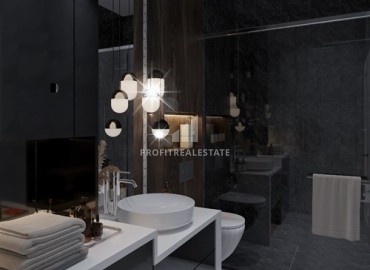 Инвестиционный проект: линейные квартиры и дуплексы, 60-175м², с рассрочкой от застройщика в Анталии, Сарысу ID-19131 фото-38