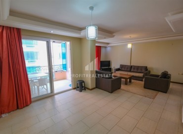 Трехкомнатная квартира, 105м², в уютном комплексе на первой береговой линии в Махмутларе, Алания ID-19135 фото-5
