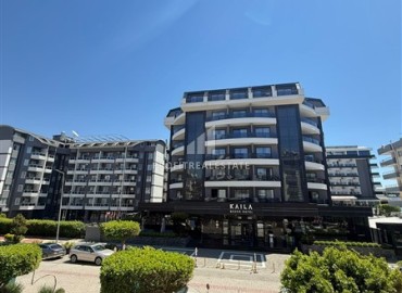 Трехкомнатные меблированные апартаменты, 110м², в комплексе с бассейном, у моря в районе Оба, Алания под ВНЖ ID-19136 фото-28