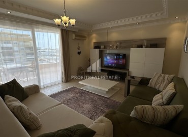 Квартира с двумя спальнями, 125м², с видом на море и горы, в уютном комплексе в 300м от моря в Махмутларе, Алания ID-19139 фото-2