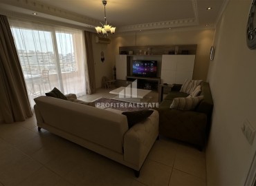 Квартира с двумя спальнями, 125м², с видом на море и горы, в уютном комплексе в 300м от моря в Махмутларе, Алания ID-19139 фото-3