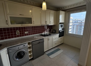 Квартира с двумя спальнями, 125м², с видом на море и горы, в уютном комплексе в 300м от моря в Махмутларе, Алания ID-19139 фото-6