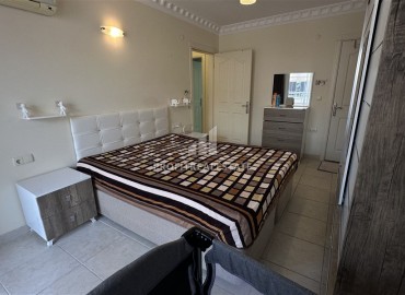 Квартира с двумя спальнями, 125м², с видом на море и горы, в уютном комплексе в 300м от моря в Махмутларе, Алания ID-19139 фото-13