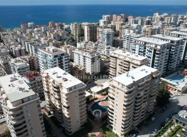 Квартира с двумя спальнями, 125м², с видом на море и горы, в уютном комплексе в 300м от моря в Махмутларе, Алания ID-19139 фото-35
