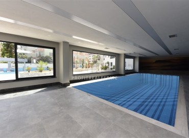 Меблированная трехкомнатная квартира, 80м², в комплексе премиум класса у пляжа Клеопатры, Алания ID-19140 фото-12
