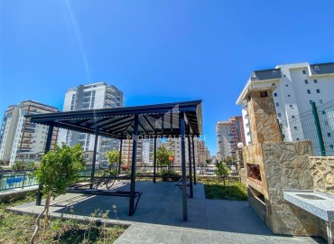Элегантная квартира 1+1, 50м² в комплексе с отельной инфраструктурой в районе Махмутлар, Алания ID-19141 фото-21