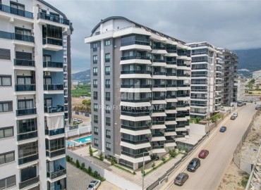 Меблированная квартира 1+1, 55м², в новом комплексе с хорошей инфраструктурой в Махмутларе, Алания ID-17602 фото-1
