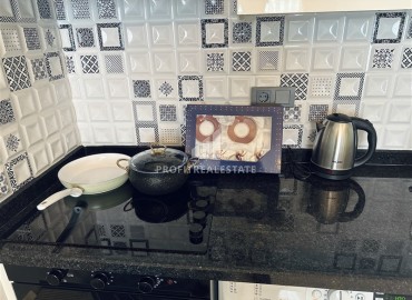 Стильные апартаменты с одной спальней, 68м², в комплексе с бассейном с отличной локацией в 400м от моря в Махмутларе, Алания ID-19147 фото-12