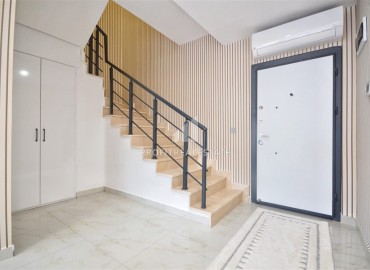 Стильный пентхаус 2+1, 100м², с видом на горы в новом комплексе с инфраструктурой в 400м от моря в Махмутларе, Алания ID-19148 фото-13