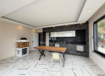 Новая частная двухэтажная вилла с тремя спальнями, 250м², с бассейном в горах района Алании Махмутлар ID-19151 фото-2