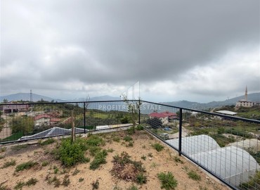 Новая частная двухэтажная вилла с тремя спальнями, 250м², с бассейном в горах района Алании Махмутлар ID-19151 фото-30