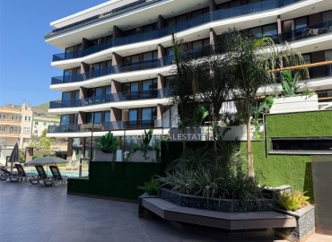 Элитная недвижимость в центре Алании, в 450м от моря: стильные апартаменты 2+1, 90м², с возможностью краткосрочной аренды ID-19153 фото-1
