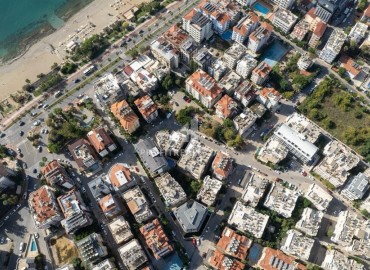 Апартаменты с одной спальней, 55м² с чистовой отделкой в комфортабельном комплексе, в центре Алании, 150м до моря ID-19154 фото-8