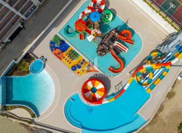 Элитные двухкомнатные апартаменты, 68м², в фешенебельном комплексе в Махмутларе, Алания, 600м от моря ID-19157 фото-15