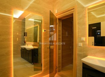 Элитные двухкомнатные апартаменты, 68м², в фешенебельном комплексе в Махмутларе, Алания, 600м от моря ID-19157 фото-19