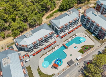 Двухкомнатная квартира, 63м², в комфортабельной новостройке с великолепной локацией в районе Алании – Авсаллар ID-19164 фото-16