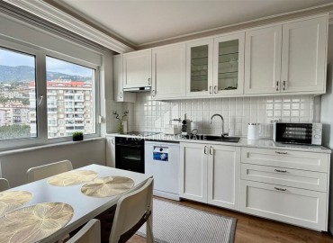 Готовая к проживанию, квартира 1+1, 60м², с видом на Аланийскую крепость в уютном комплексе в Джикджилли, Алания ID-19167 фото-5