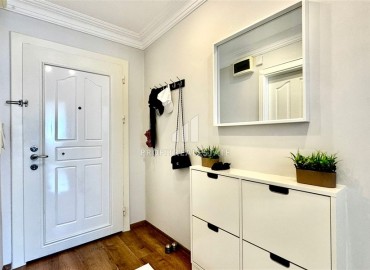 Готовая к проживанию, квартира 1+1, 60м², с видом на Аланийскую крепость в уютном комплексе в Джикджилли, Алания ID-19167 фото-8