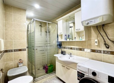 Готовая к проживанию, квартира 1+1, 60м², с видом на Аланийскую крепость в уютном комплексе в Джикджилли, Алания ID-19167 фото-9
