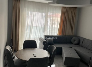 Симпатичная квартира 1+1, 65м², в резиденции с бассейном в 400 метрах от моря в районе Махмутлар, Алания ID-19169 фото-4