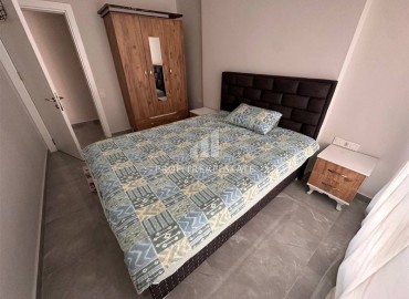 Симпатичная квартира 1+1, 65м², в резиденции с бассейном в 400 метрах от моря в районе Махмутлар, Алания ID-19169 фото-10
